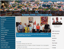 Tablet Screenshot of kavaklidere.gov.tr